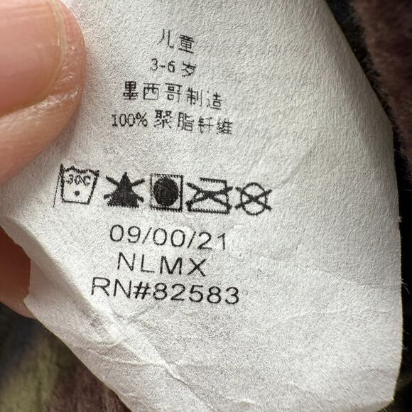 NWT Turtle Fur Kids Playful Prints Fleece Neck Warmer OS Green Camo Single Layer - Picture 5 of 6